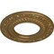 Ekena Millwork Andrea Ceiling Medallion (Fits Canopies up to 4 1/8"), 8 1/8"OD x 4 1/8"ID x 1/2"P, Pale Gold CM08ADPAS - alternate 2